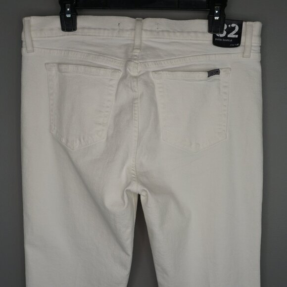 New Joe's Jeans Mid Rise Petite Bootcut Jeans in White size 32P - Picture 10 of 15